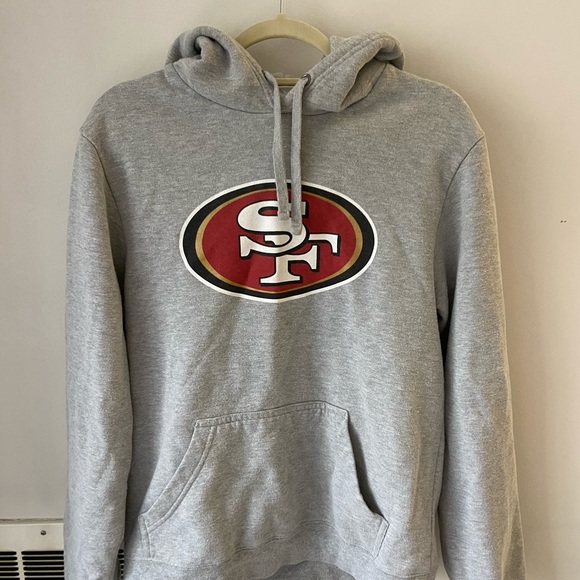 San Francisco 49ers Grey Hoodie - Picture 1 of 3
